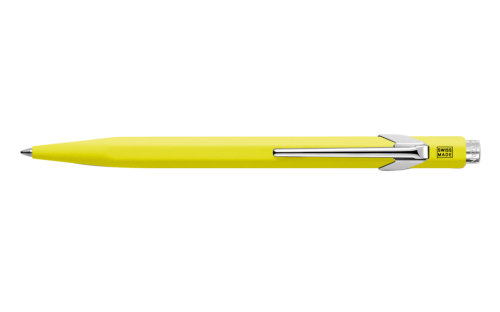 Długopis Caran d'Ache 849 Popline Fluorescent Żółty