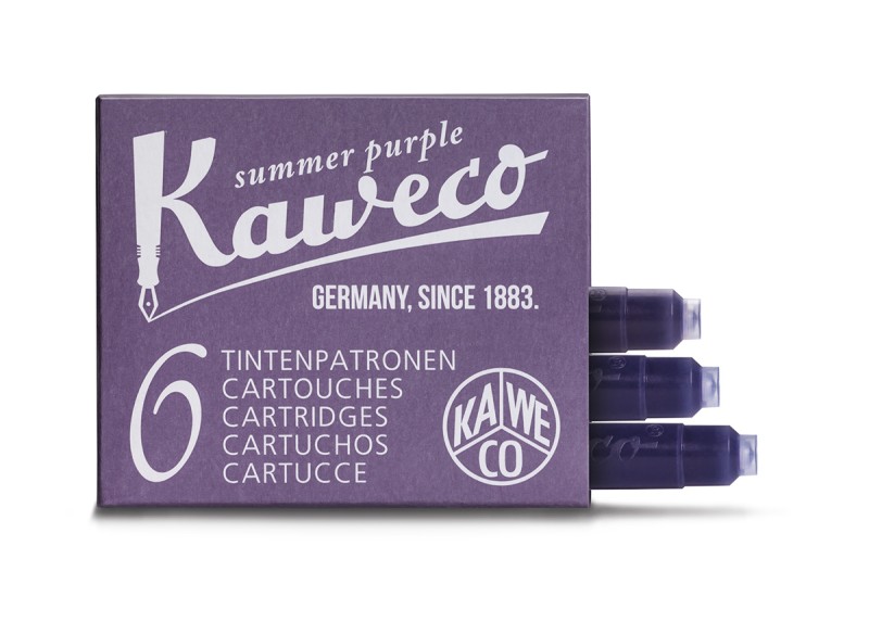 noteka kaweco atrament fioletowy summer purple