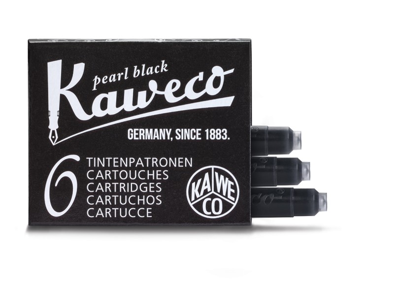noteka kaweco atrament czarny pearl black
