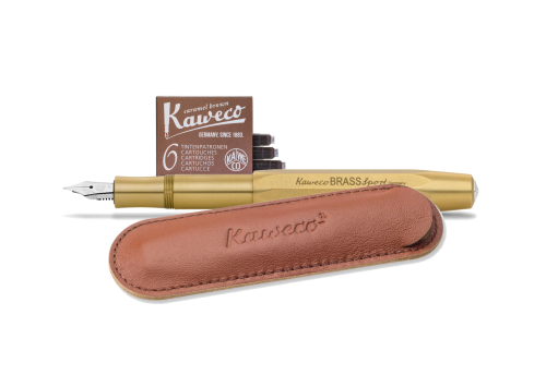 Zestaw z piórem Kaweco Brass Sport