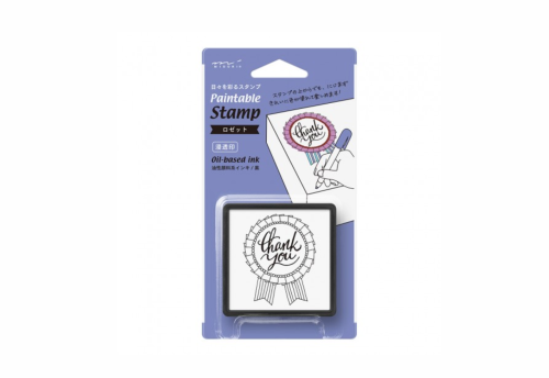 Midori pieczątka Paintable Stamp Pre-inked Thank You