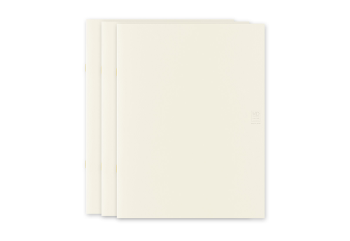 Midori MD Notebook Light Notesy A5 (3 sztuki)  - gładkie / w kratkę / w linie