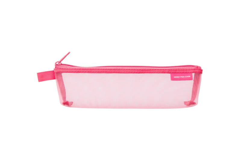 midori piórnik pen case mesh róż.png