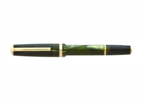 Pióro wieczne Esterbrook JR Pocket Palm Green Gold Trim