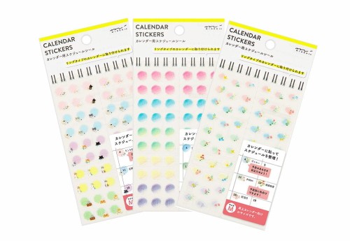 Naklejki Midori Sticker Calendar M