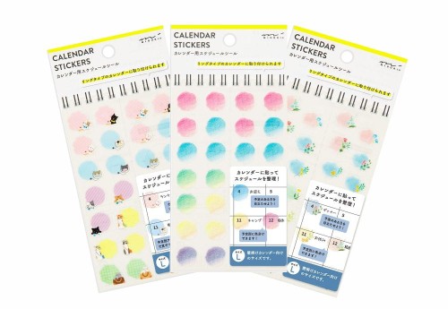 Naklejki Midori Sticker Calendar L