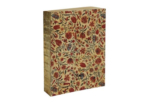 Slow Design Notes Libri Muti XXL Gold - #21 Red Chintz