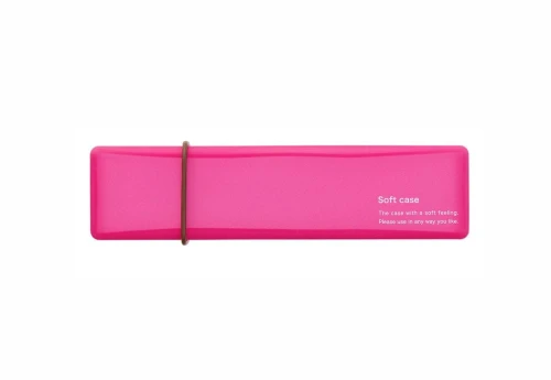Piórnik Midori Soft Case Różowy