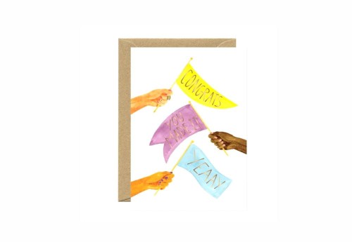 All The Ways To Say Kartka Congrats Flags