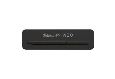 Pelikan INEO Elements - Długopis Black Rock (Etui: metalowy piórnik)
