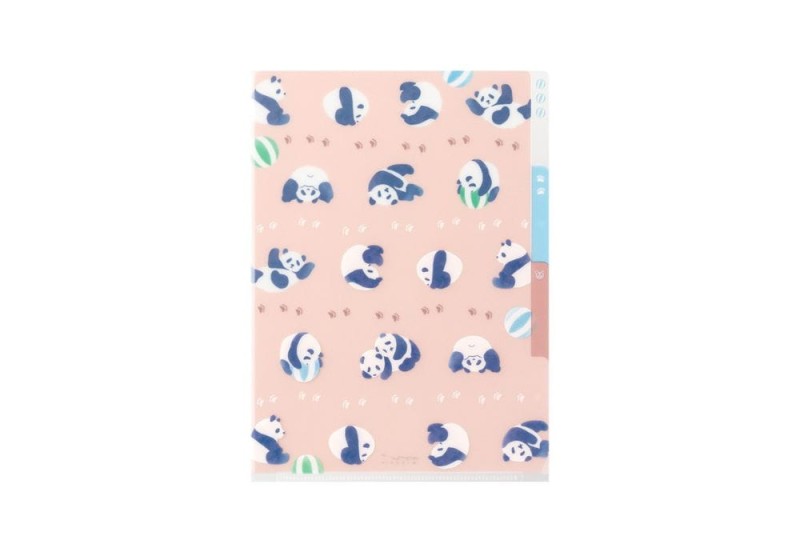 Midori folder a5 panda róż.jpg