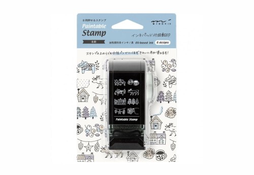Midori Pieczątka Rotating Stamp Dial Motywy Skandynawskie