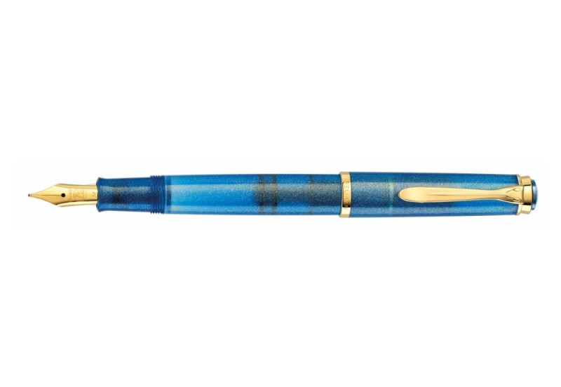 NOTEKA Pelikan Classic m200 Golden Lapis Pióro Wieczne limitowana edycja.jpg