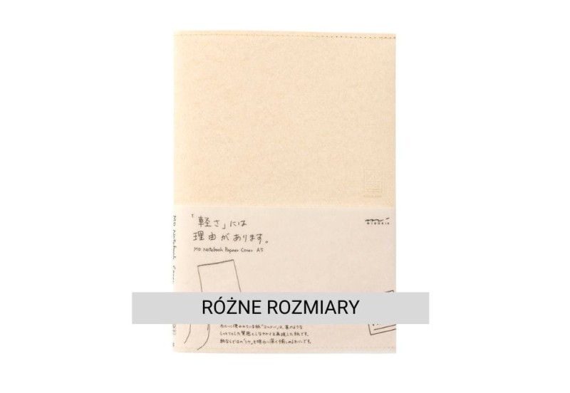noteka midori md paper okładka papierowa różne rozmiary bestseller minimalistyczny.jpg