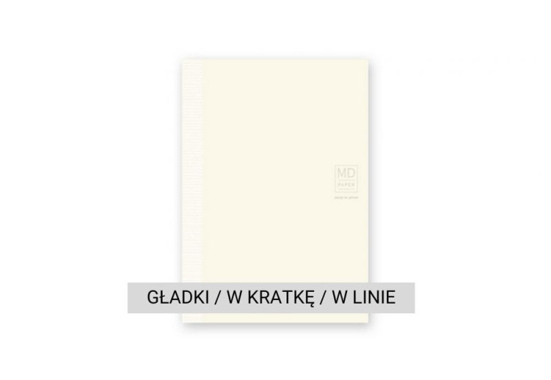 noteka midori md paper notes notatnik A6 gładki w kratkę w linie bestseller minimalistyczny.jpg