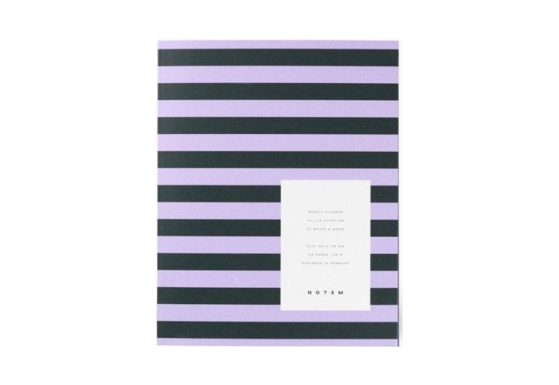 Notem Uma Medium Weekly Planner Rose Green
