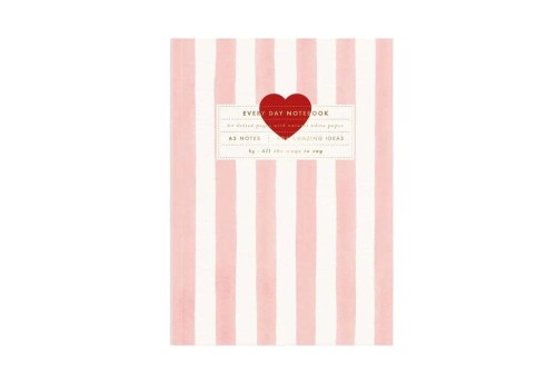 All the ways to say Notes A5 Pink Stripes