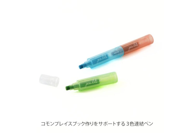 Noteka Zakreślacze Midori Connecting Pen Join Dots Bright (3).jpg