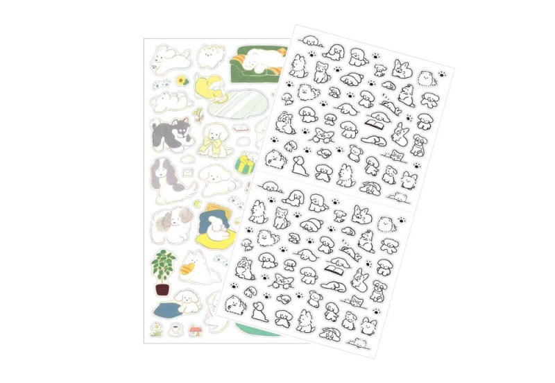 Naklejki w psy Midori Sticker Collection.jpg