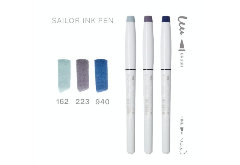Sailor Zestaw Brush Penów Night Horizon.jpg