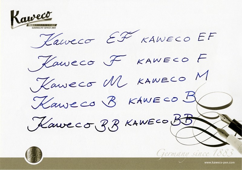noteka kaweco stalówki