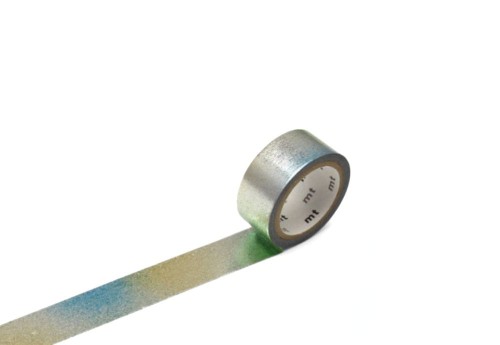 MT Taśma Washi Foil Stamp Piece Silver