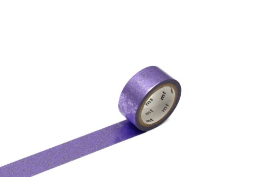 MT Taśma Washi  Foil Stamp Purple Dust