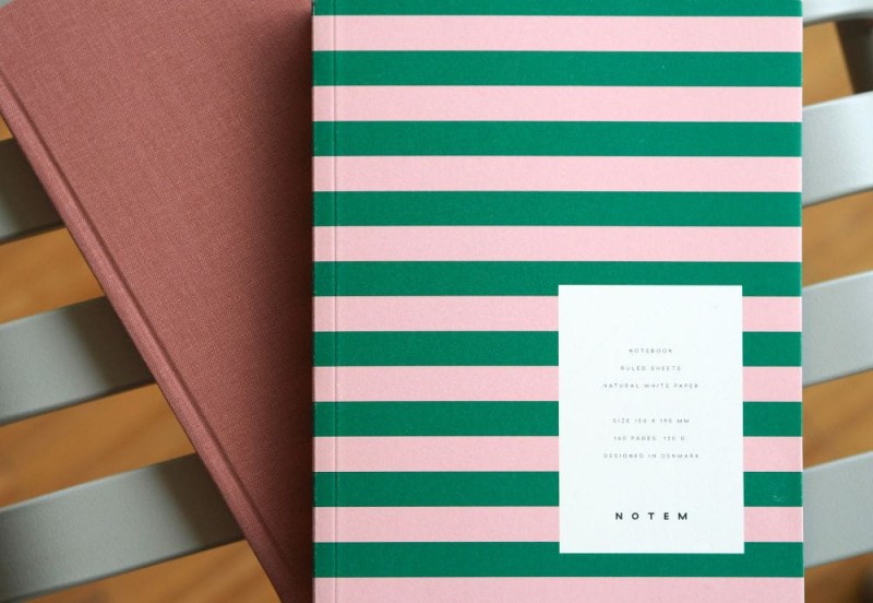 Notem Uma Medium Weekly Planner Rose Green