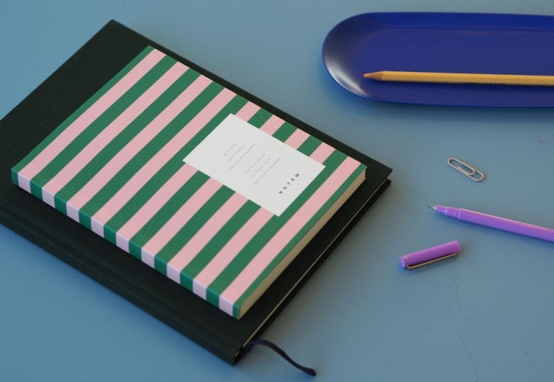 Notem Uma Medium Weekly Planner Rose Green