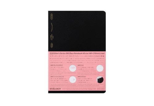 Stalogy Notes A5 365 Day Notebook - w linie