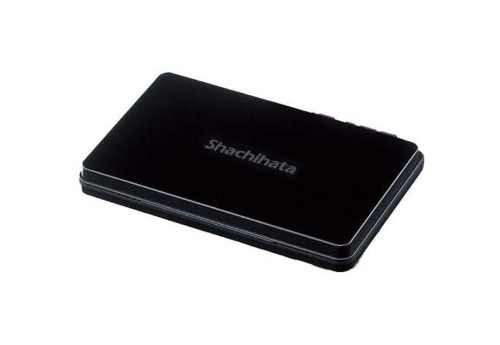 Shachihata Stamp Extra Large Ink Pad Black - Poduszka do stempli 143x87 mm