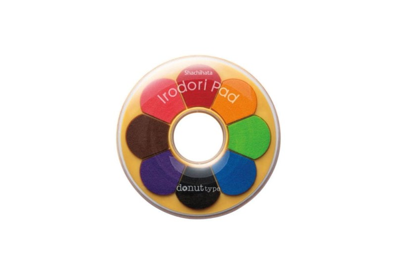 NOTEKA Shachihata Stamp Pad Oil-Based Ink Irodori - Donut.jpg
