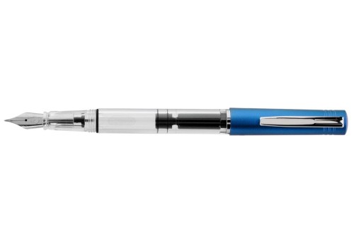 Monteverde MP1 Bright Blue Pióro wieczne Demonstrator Lock-it Piston Niebieskie