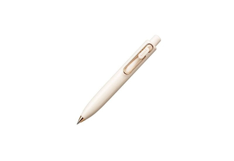 Uniball One P0.5mm Limited Kohakudo Color Yogurt (Rose Clip).jpg
