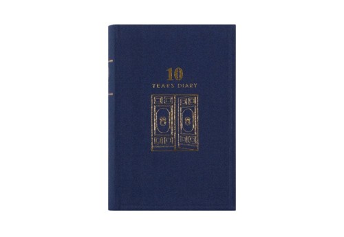 Midori 10 Years Diary Pamiętnik 10-letni - granatowy