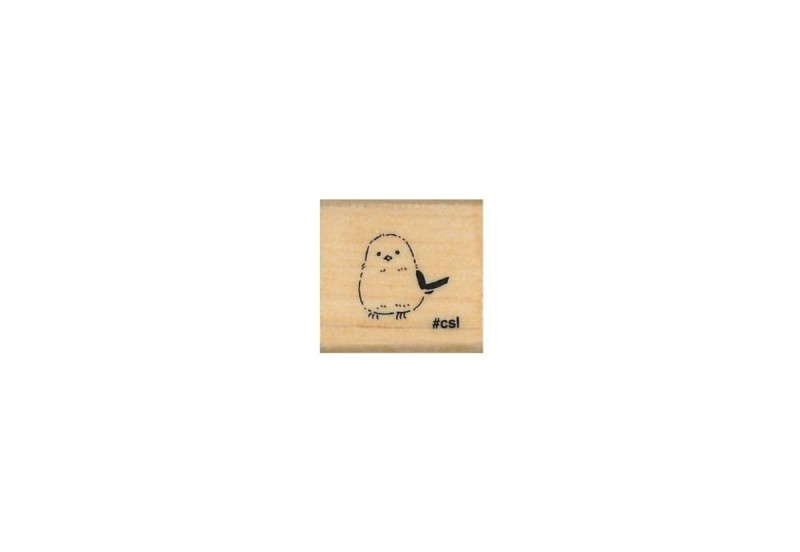 Stempel KODOMO NO KAO I love Stamps Shima Enaga Ptak NOTEKA.jpg