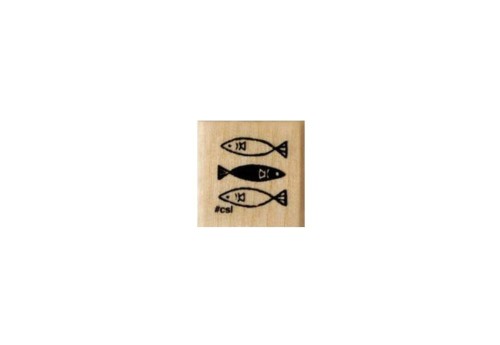 KODOMO NO KAO Mini Stempel I LOVE STAMP Rybki