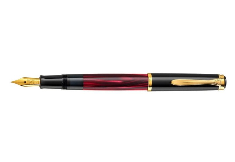 Pelikan M200 Pióro wieczne Red Marbled - NOTEKA.jpg