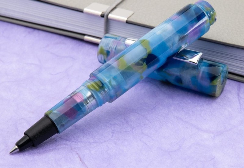 Monteverde Pióro wieczne MVP blue squares.jpg