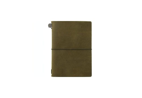 Traveler's Notebook Notatnik (Passport Size) - Oliwkowy