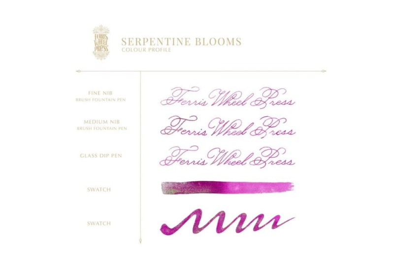 Ferris Wheel Press Atrament 10 ml Serpentine Blooms NOTEKA(1).jpg