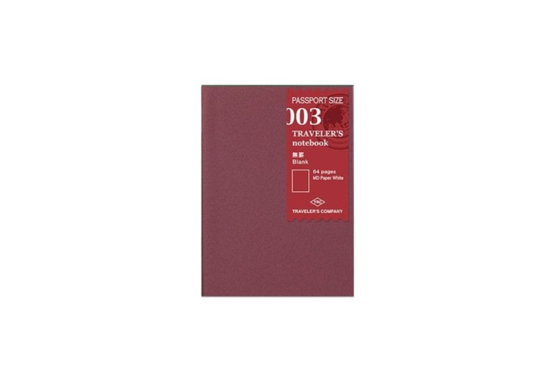 Notatnik Traveler's Notebook Passport Size Wkład 003 NOTEKA.jpg