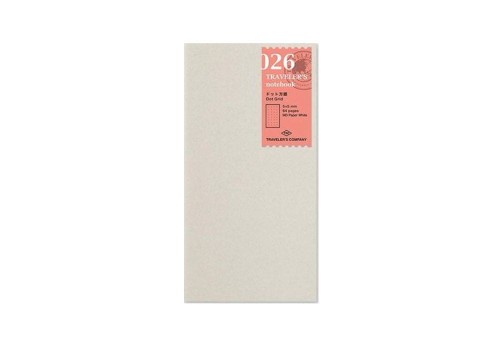 Traveler's Notebook 026 Wkład do notatnika (Regular Size) - w kropki