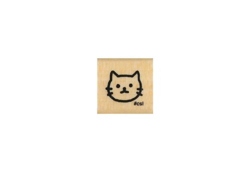 KODOMO NO KAO Stempel I LOVE STAMP Kot