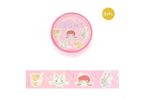 BGM Taśma Washi Wonderful Journey Friend 20 mm - Przyjaciel