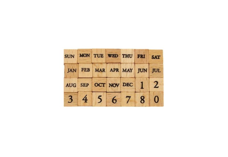 KODOMO NO KAO Stempel Petite Moji Stamp Set Dates NOTEKA(1).jpg