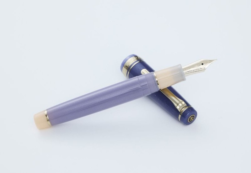 Sailor Pro Gear Dreamy Hour Fountain Pen Pióro wieczne fioletowe Noteka 14k.jpg
