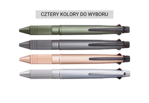 Uni-ball Uni JETSTREAM 4&1 Multi Pen Metal Edition 0,5 mm - długopis