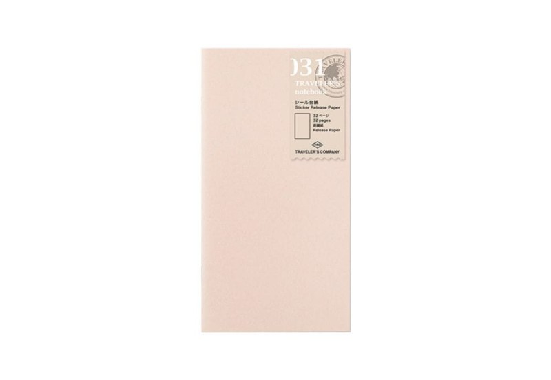 Traveler's Notebook 031 Wkład do notatnika (Regular Size) - sticker release paper.jpg