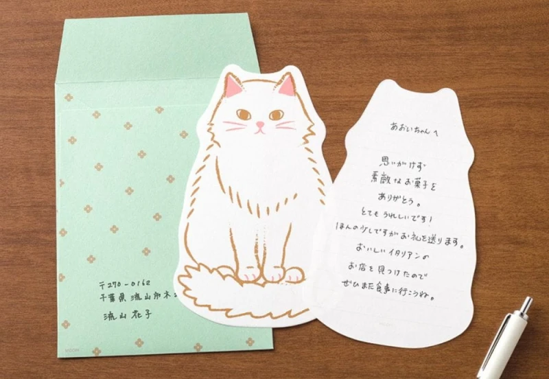 Midori Japan Papeteria Kot Die-Cut Noteka 5.jpg
